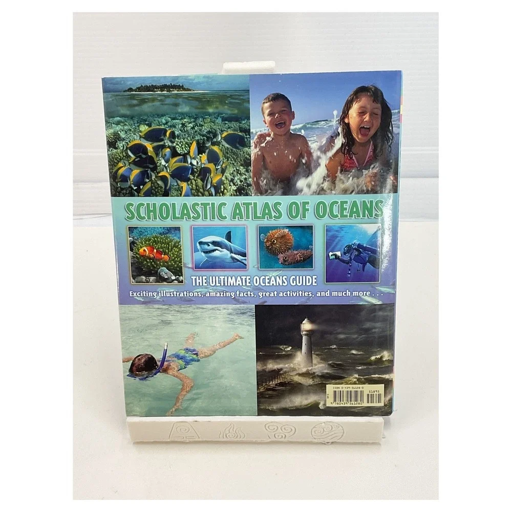 Scholastic Atlas of Oceans Hardcover Children's‎ Book
